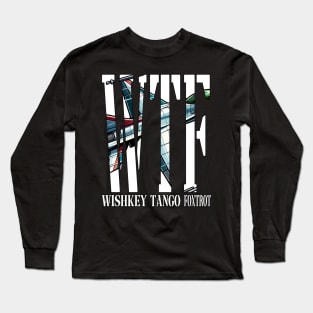 Wishkey Tango Foxtrot - WTF: Winged Wonders Long Sleeve T-Shirt